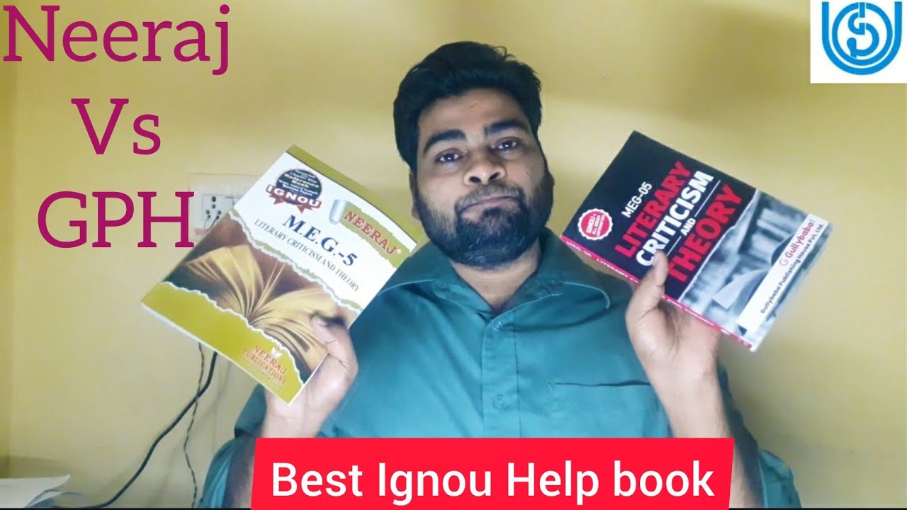 Best Ignou help book ll Best Reference book for IGNOU ll Neeraj Vs Gullybaba (GPH),10 year for IGNOU