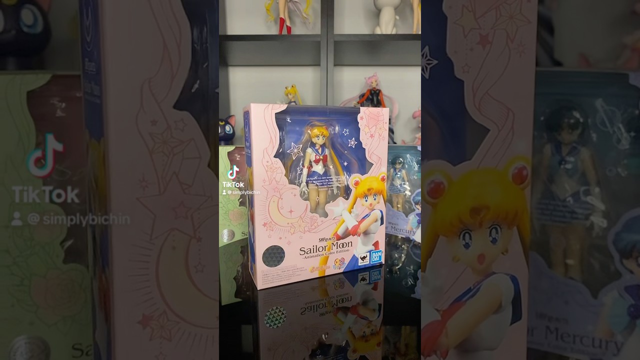 A Collectible A Day #10 Featuring Sailor Moon S.H Figuarts Action Figure Bandai #sailormoon #bandai