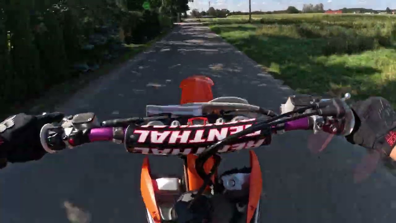 Pierwsza jazda po kontuzji KTM 250 Sxf