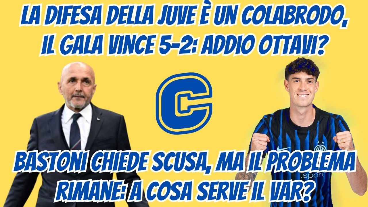 La difesa della #Juve è un colabrodo, il #Galatasaray vince 5-2: addio ottavi di #Champions?