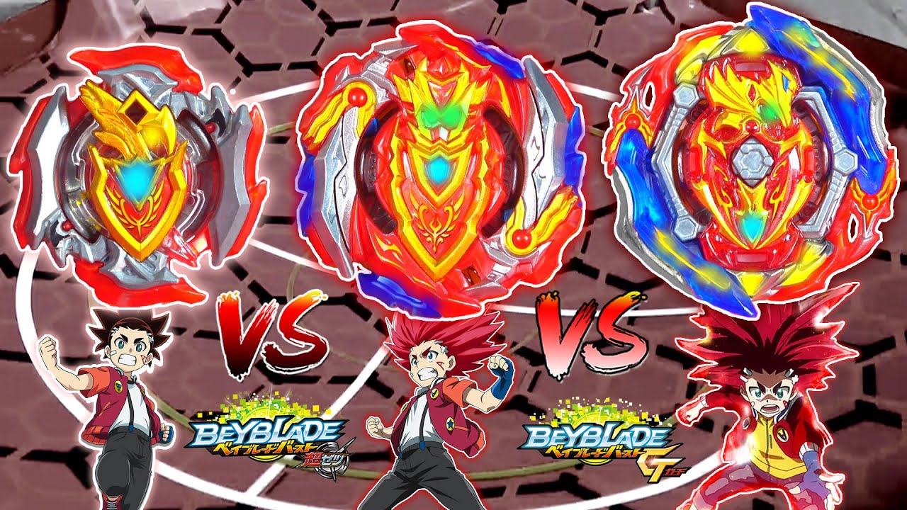 UNION ACHILLES VS CHO-Z ACHILLES VS Z-ACHILLES BEYBLADE BURST BATTLE ROYALE ベイブレードバーストガチGT