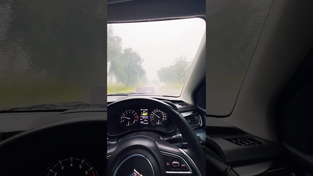 Baleno Drive Experience in Heavy Rainfall