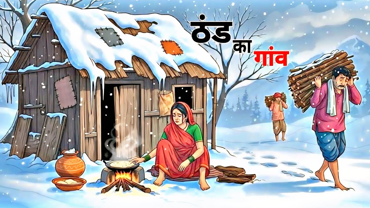 ठंड का गांव हिंदी कहानी| thand ka kahar hindi kahani| gareeb ki kismat hindi kahani |Moral STORIES