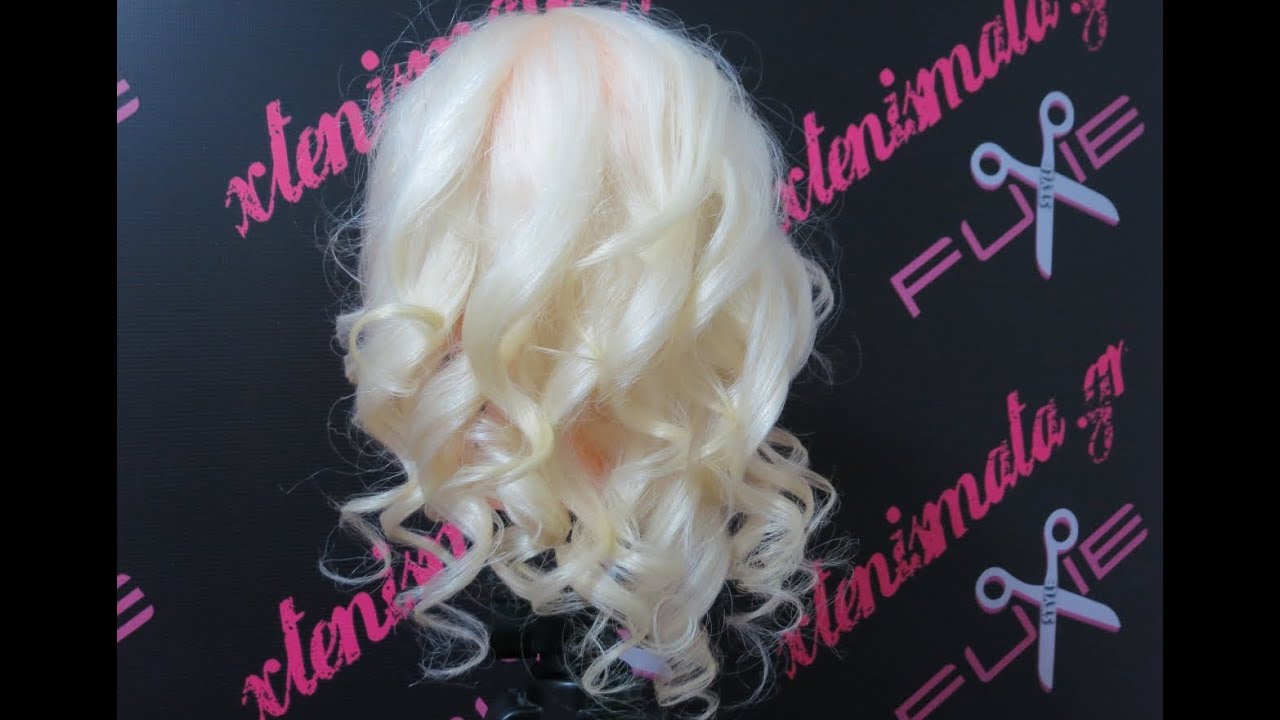 Μπούκλες με πρέσα ισιώματος / Curls using hair straightener