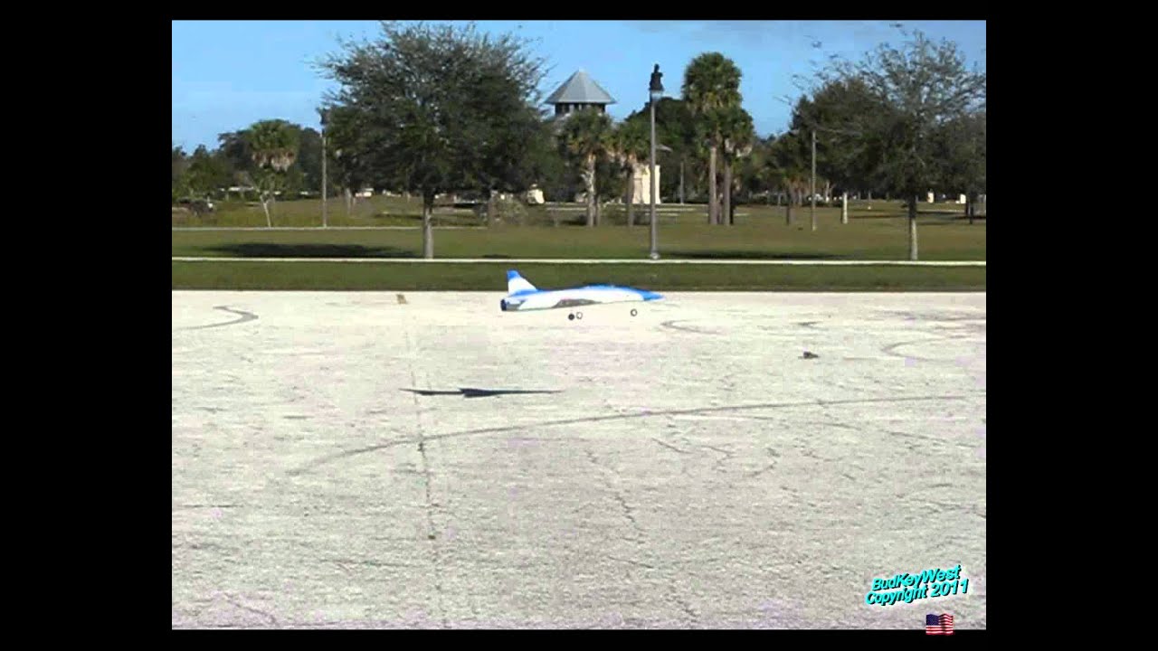 Dynam Meteor RC EDF Jet - Long Landing
