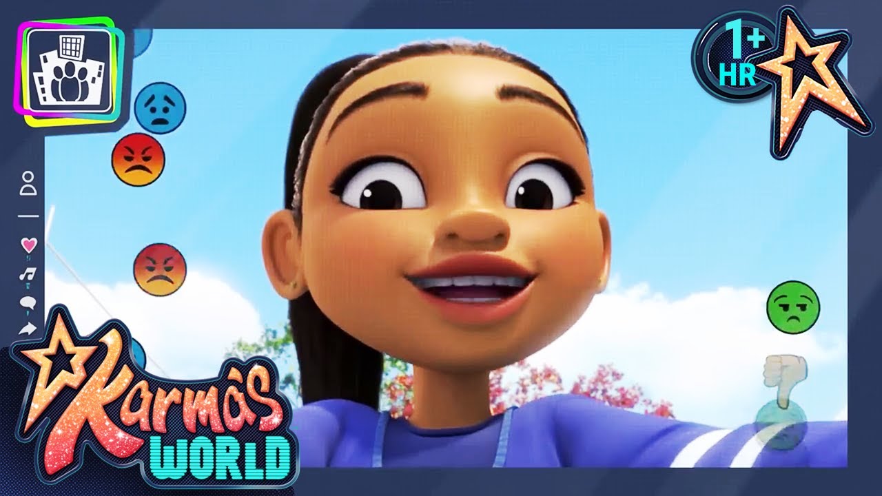 Carrie's Best Moments | Top Clips from Karma's World | 9 Story Fun