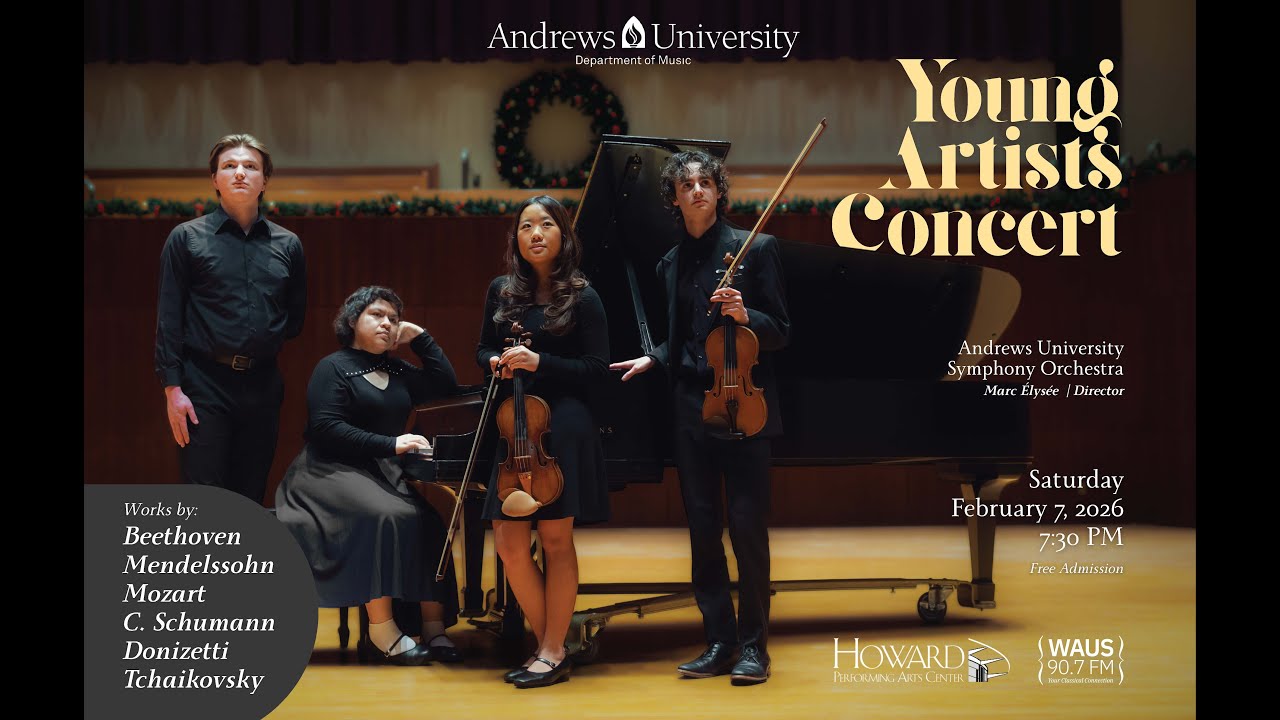 Andrews University Symphony Orchestra | Young Artist Concert (February 7, 2026)