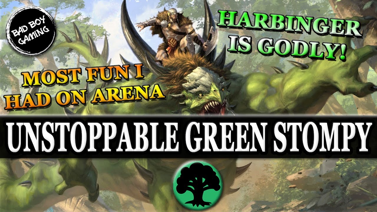 WHY IS NO ONE PLAYING THIS DECK?  (MTG Arena) Garruk's Harbinger