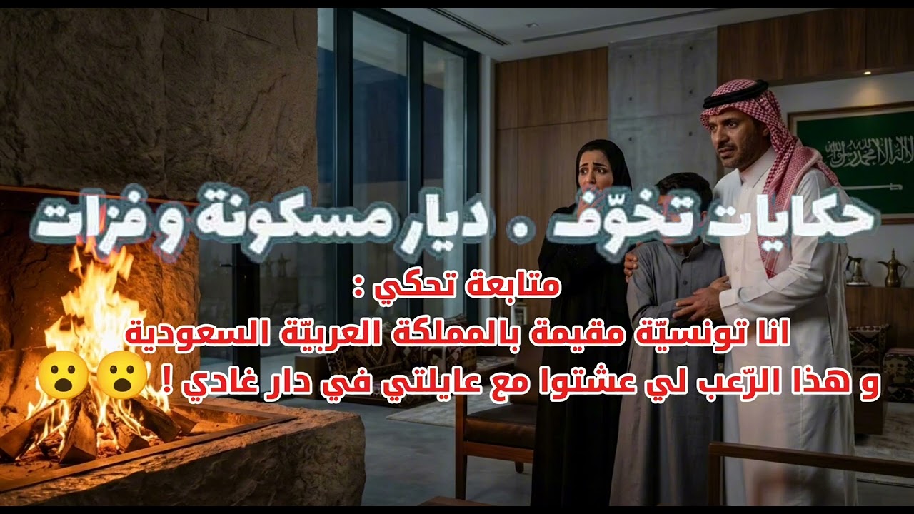 نا تونسيّة مقيمة بالمملكة العربيّة السعوديةو هذا الرّعب لي عشتوا مع عايلتي في دار غادي ! 😮😮