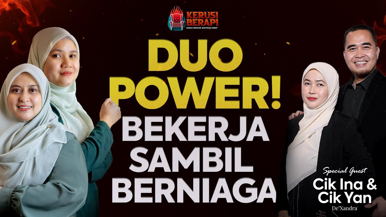 Berniaga Sambil Kerja, 10 Tahun Tak Give Up! | Kisah Benar Cik Yan & Cik Ina De’Xandra
