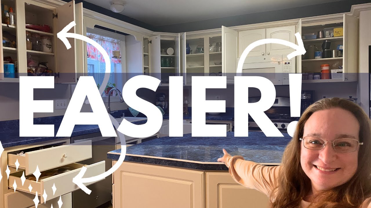 Simplified Kitchen After Decluttering!