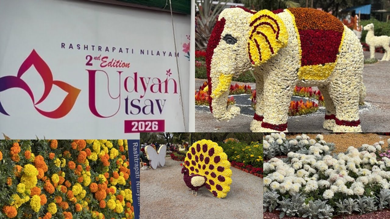 Udyan Utsav 2026 At Rashtrapati Nilayam Hyderabad @tukukitchen6544 