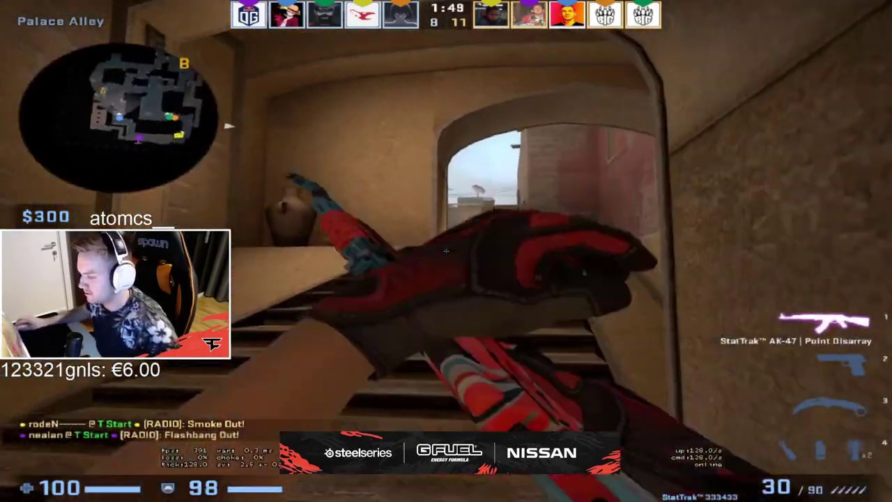 Niko stream vs Woxic - a 500$ Bet | Fpl Mirage