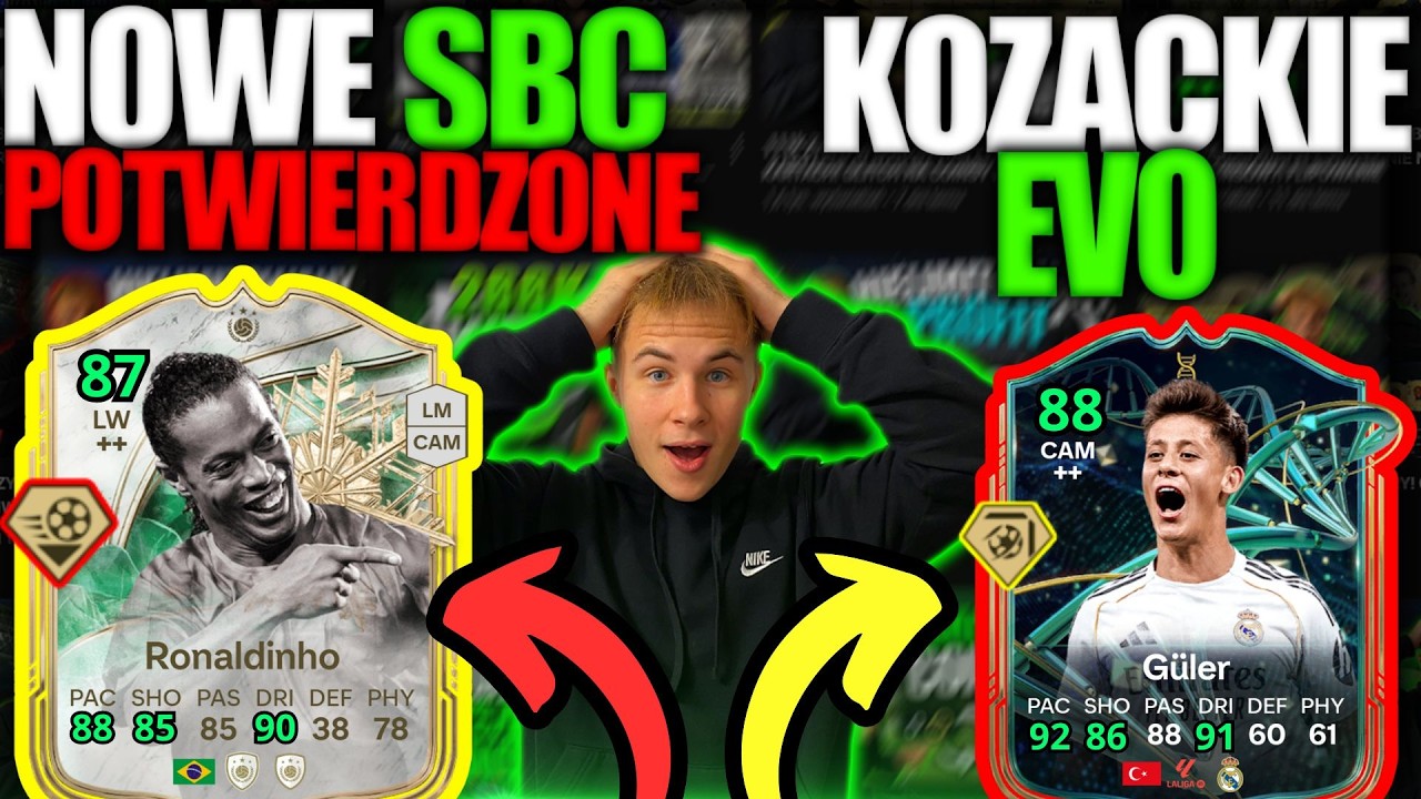 EPICKA EWOLUCJA DLA KART 86 POTWIERDZONA! RONALDINHO na 100% W SBC! EAFC 26