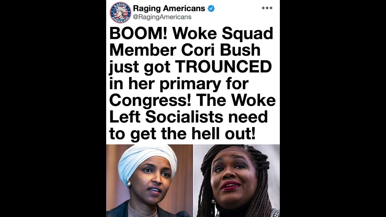 Cori Bush Defeated in Democratic Primary for Congress as Progressive Challenger Effort Falls...
