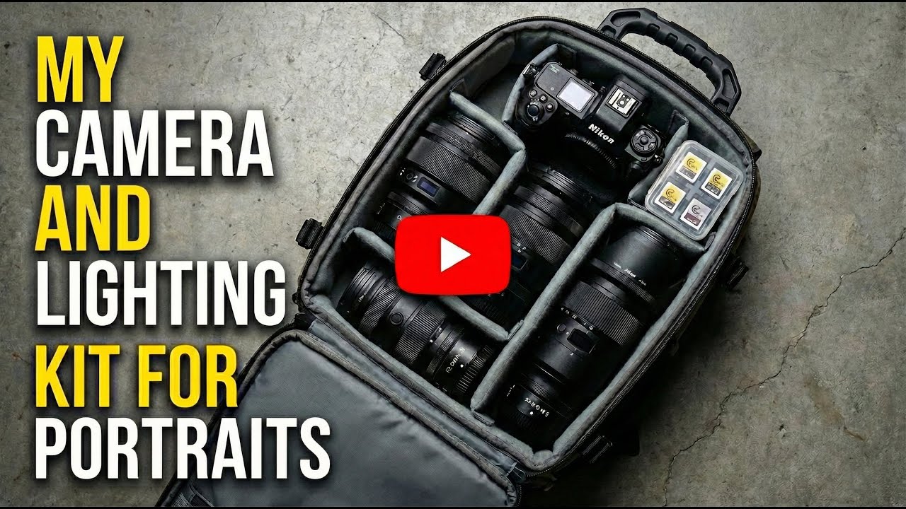 Behind the Scenes: My Portrait Photography Setup