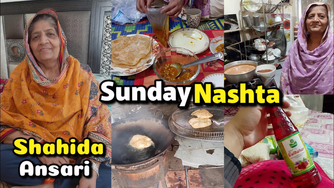 Shahida Ansari My Life My Rules | Sunday Halwa Puri Breakfast | Ramadan Sharbat Choice
