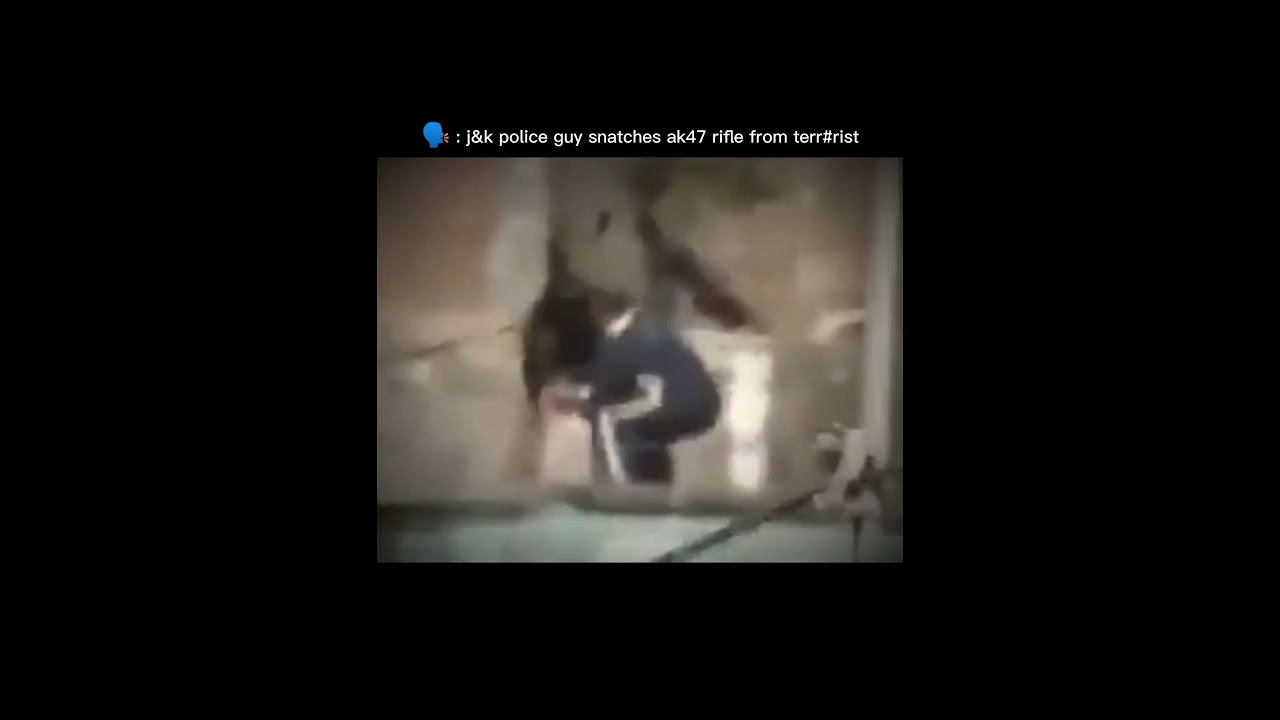 Brave J&K Police Officer Disarms Terr#rist 🔥| #indianarmy #shorts