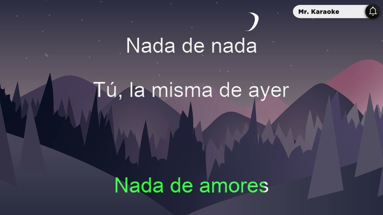 LUIS MIGUEL - LA INCONDICIONAL (PISTA KARAOKE)
