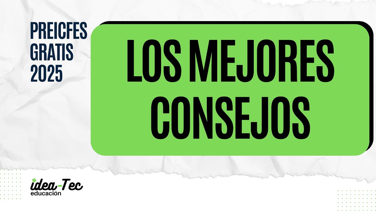 Preicfes gratis  2025; Los mejores consejos a 1 mes del icfes