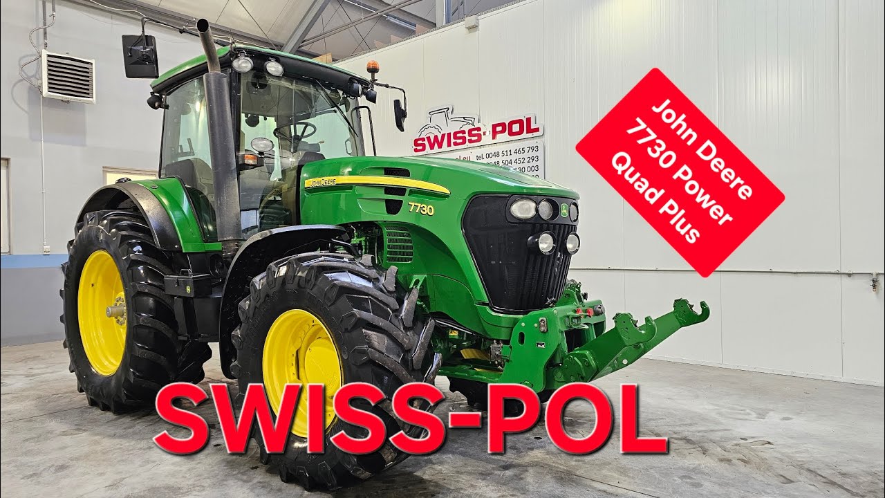 JOHN DEERE 7730 PNEUMATYKA SWISS-POL