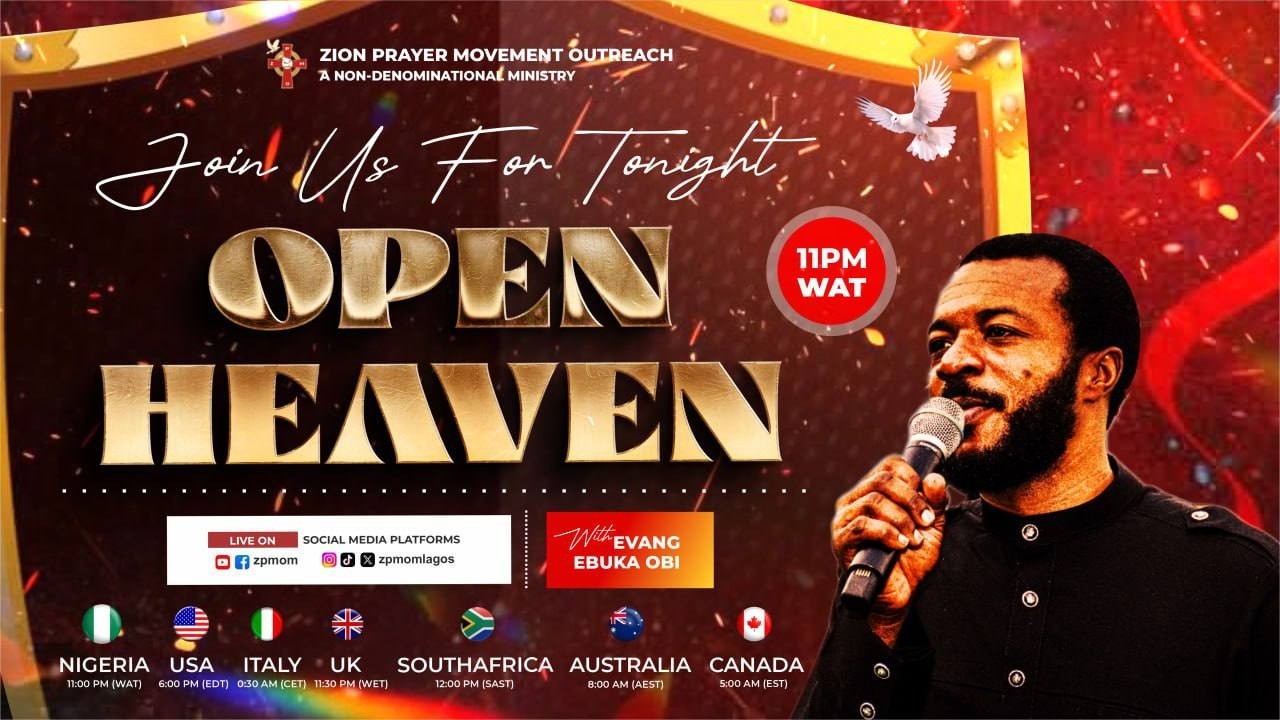 NIGHT OF OPEN HEAVEN || 21ST MARCH 2026.