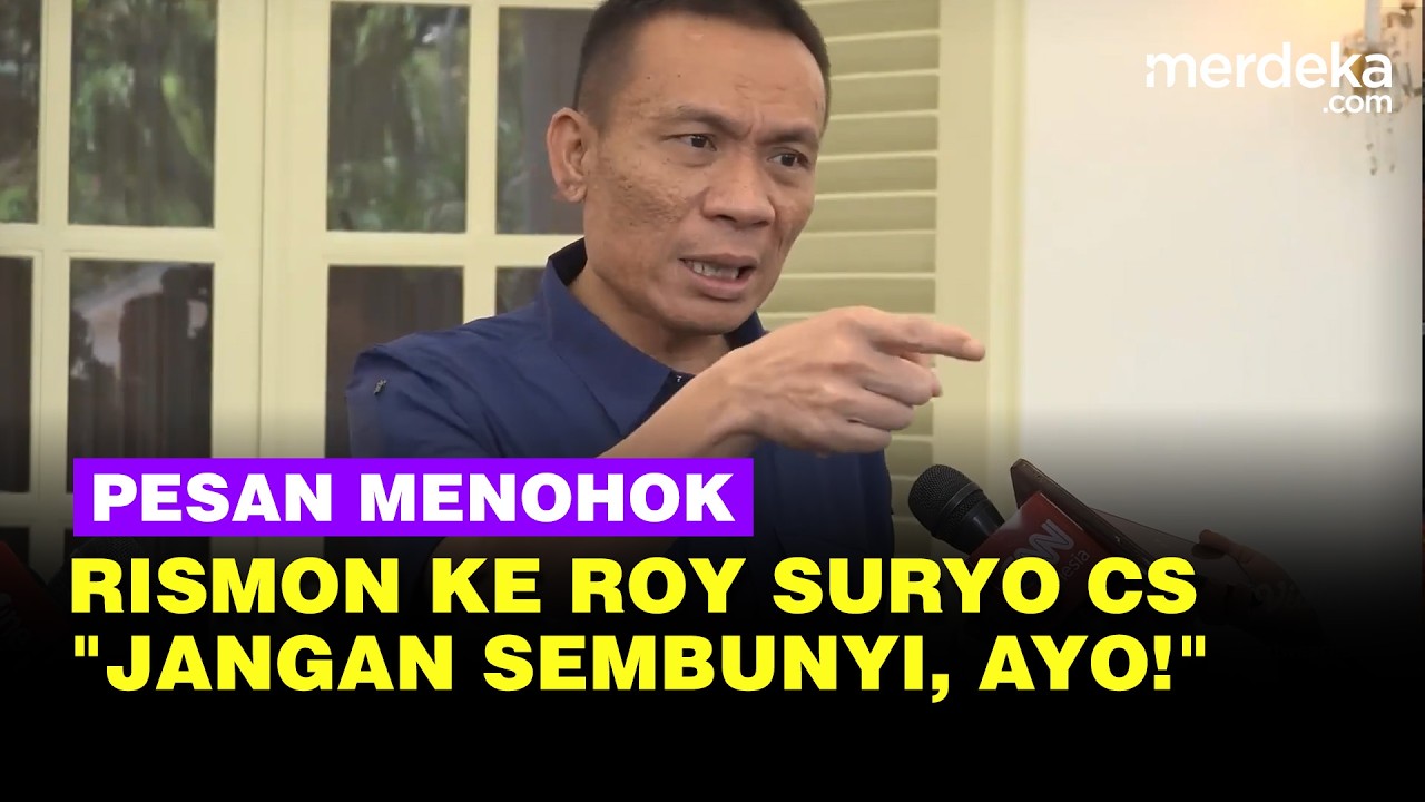 Rismon Beri Pesan Menohok ke Roy Suryo Cs Kasus Ijazah Jokowi Jangan Sembunyi, Ayo!