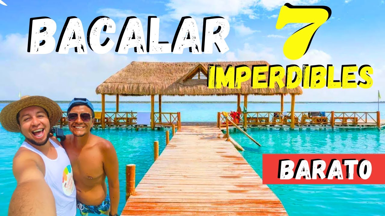 ‼️NO PUEDO CREER QUE ESTE LUGAR EXISTA🤯 🔵 7 IMPERDIBLES EN BACALAR: La laguna Mas Hermosa del Mundo