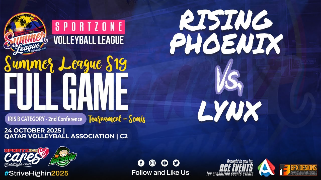 Full Game: Rising Phoenix vs Lynx (Iris A Category) | 24 OCTOBER 2025