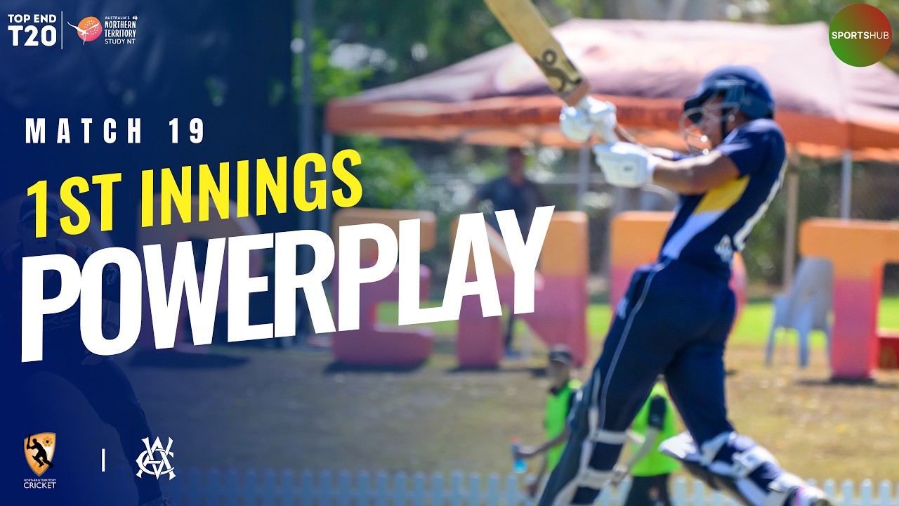 1st Innings Powerplay | NT Strike vs Victoria CA XI | Top End 2026 | Match 19 | DXC | ZP1K