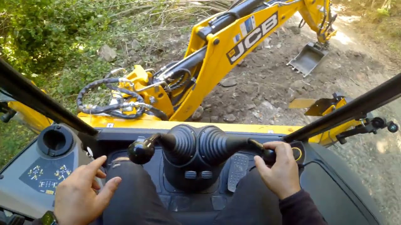 AM SĂPAT ȘANȚURI ÎN PĂDURE CU BULDOEXCAVATORUL JCB 3CX CE AM GĂSIT IN PĂDURE! 😱