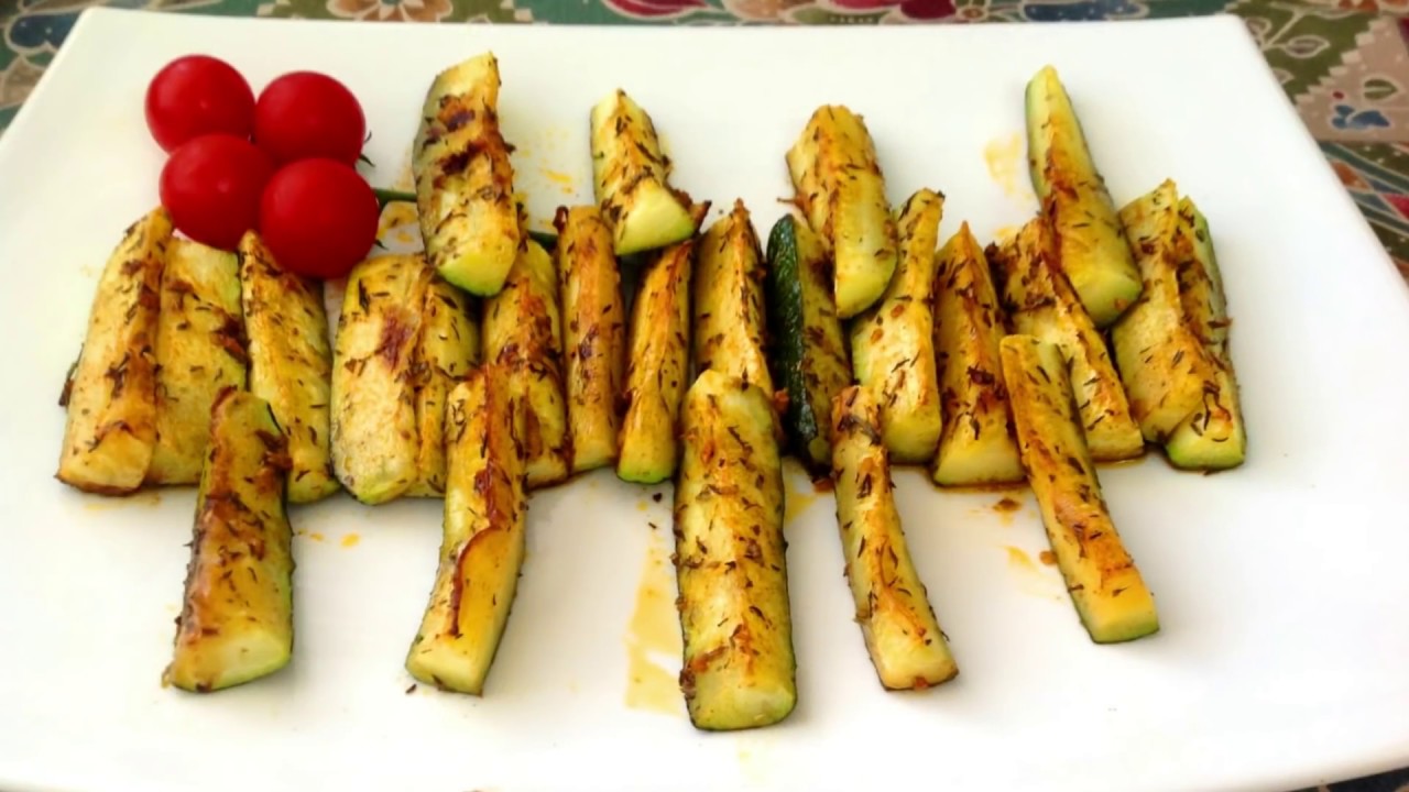 CALABACÍN AL HORNO | Guarnición de calabacines