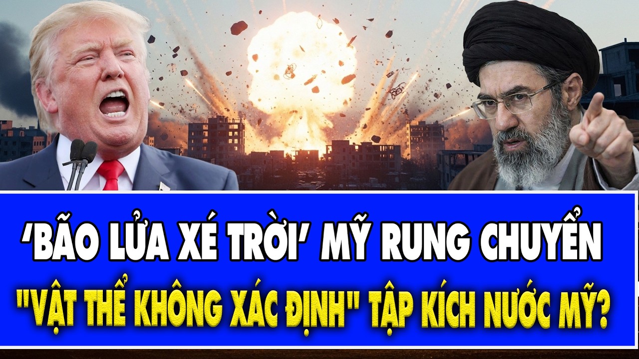 Tin Nóng 18/3: Tên lửa Iran đánh thẳng vào Mỹ? sự thật phía sau tiếng nổ rung chuyển cả bầu trời.