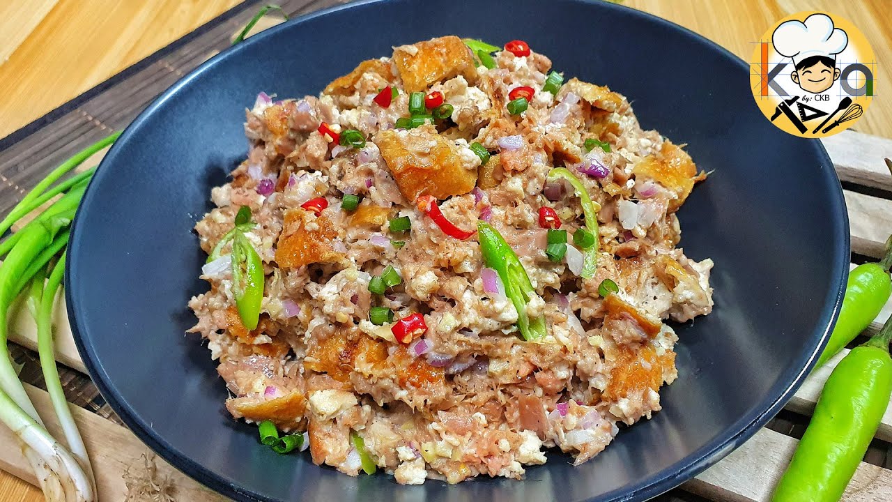 THE PERFECT COMBO FOR A HEALTHY SISIG | KUSINERONG ARKITEKTO