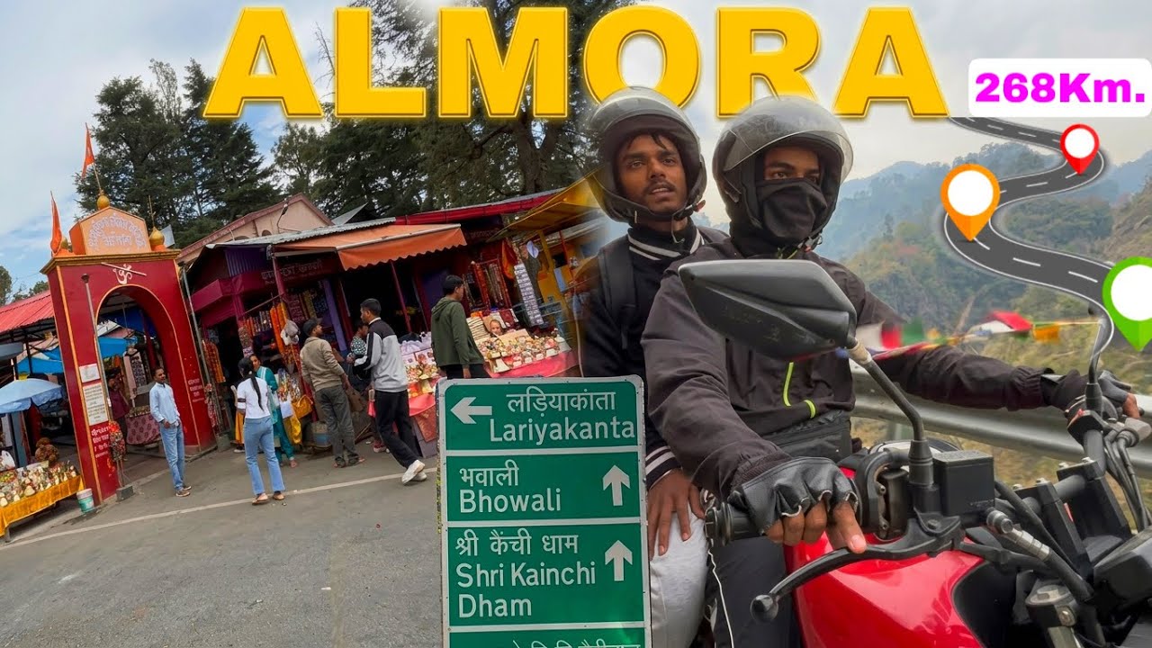 Exploring Almora Ep 1 | Kashipur to Almora Bike Ride 🏍️|subham arya Vlogs