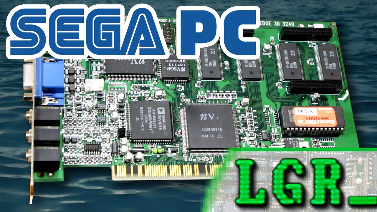 LGR Oddware - Diamond Edge 3D (nVidia NV1+Sega Saturn Ports)