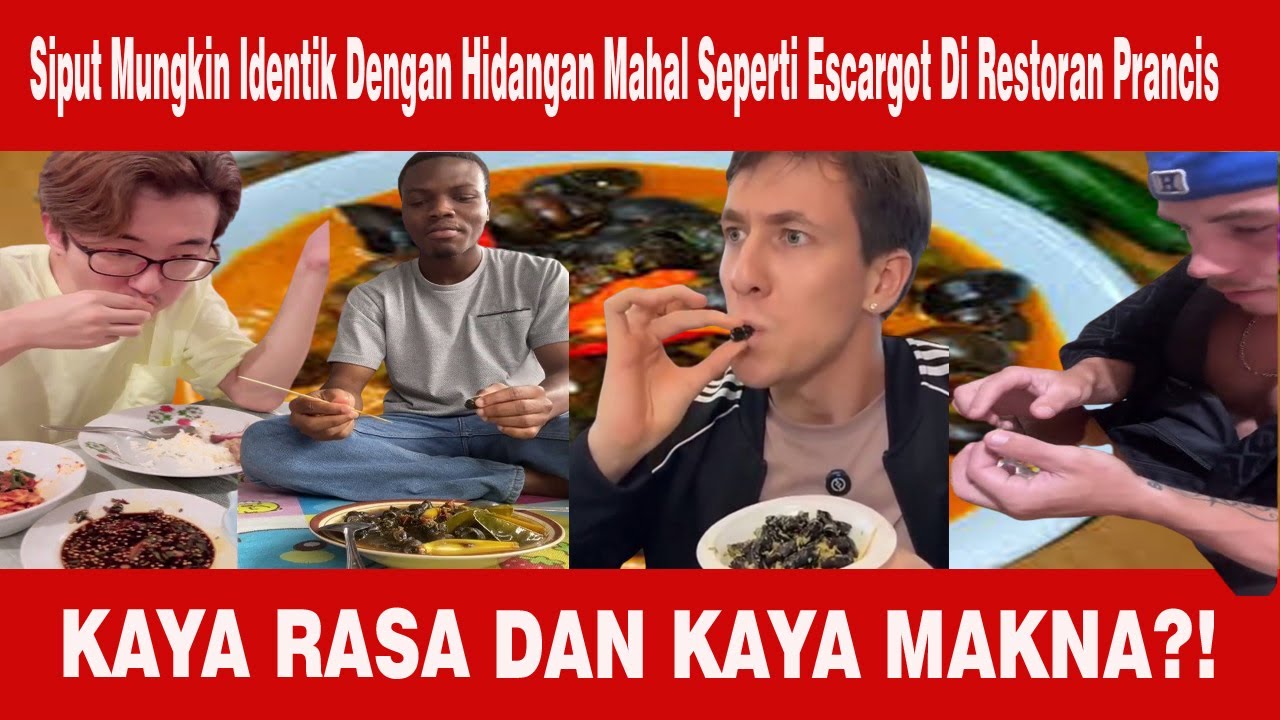 Mas Bule Pengen Nyoba Makanan satu ini Tapi Bingung cara Makannya!