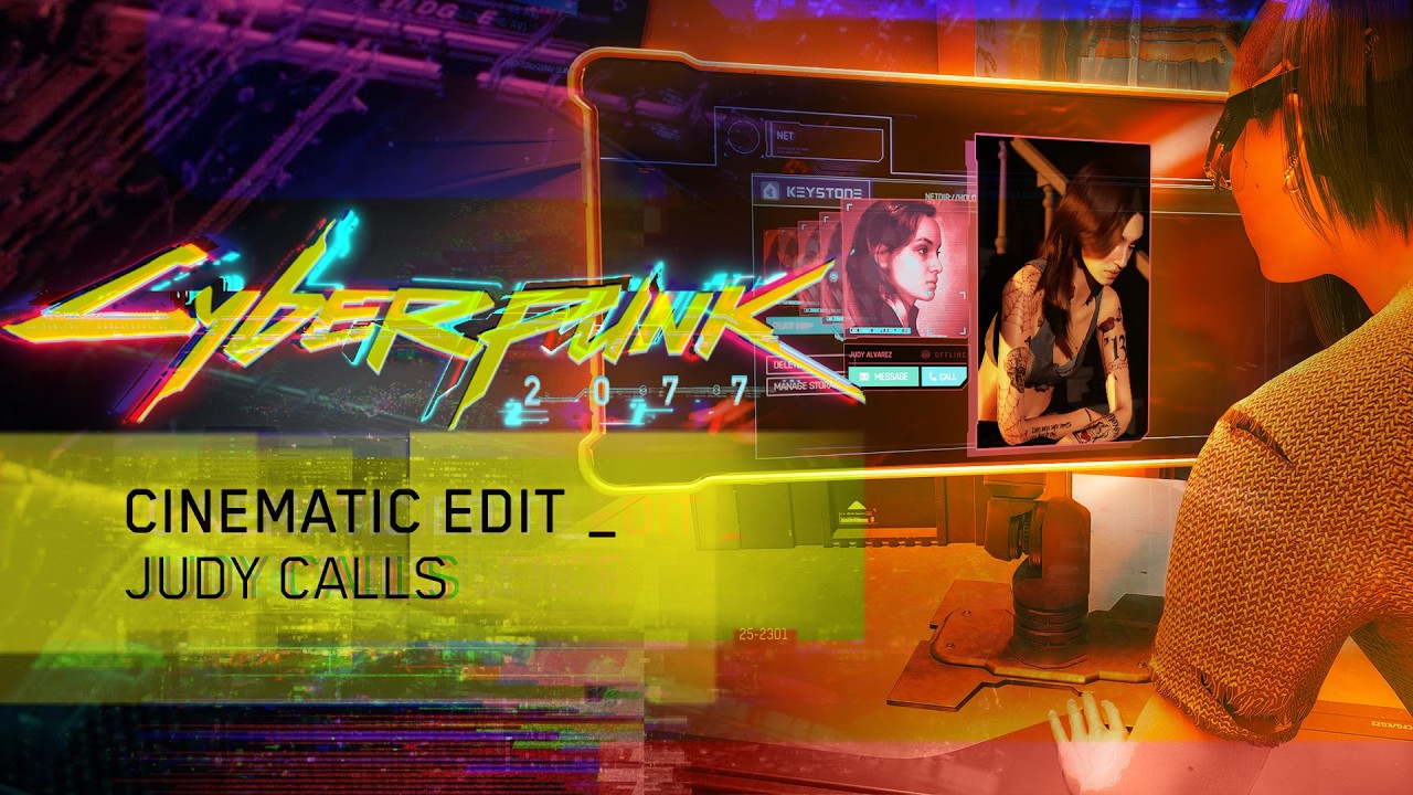 Judy Calls. Three Years Later | Cyberpunk 2077 Narrative Edit
