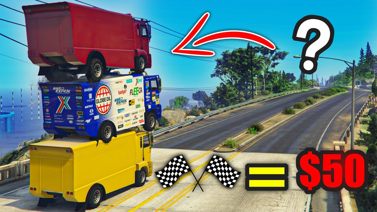 قراند 5 | باركور - سيارة مريضة🔥🤣  | GTA 5 Parkour