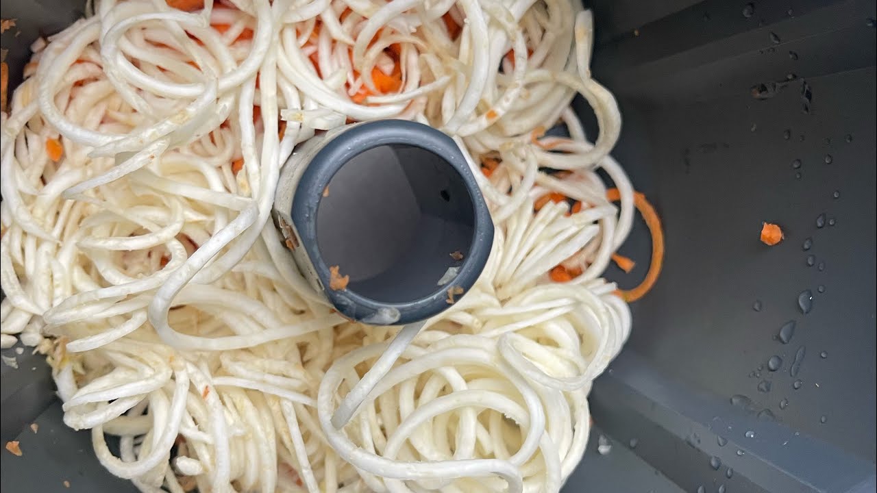 Thermomix Spiralizer a návod jak s ním