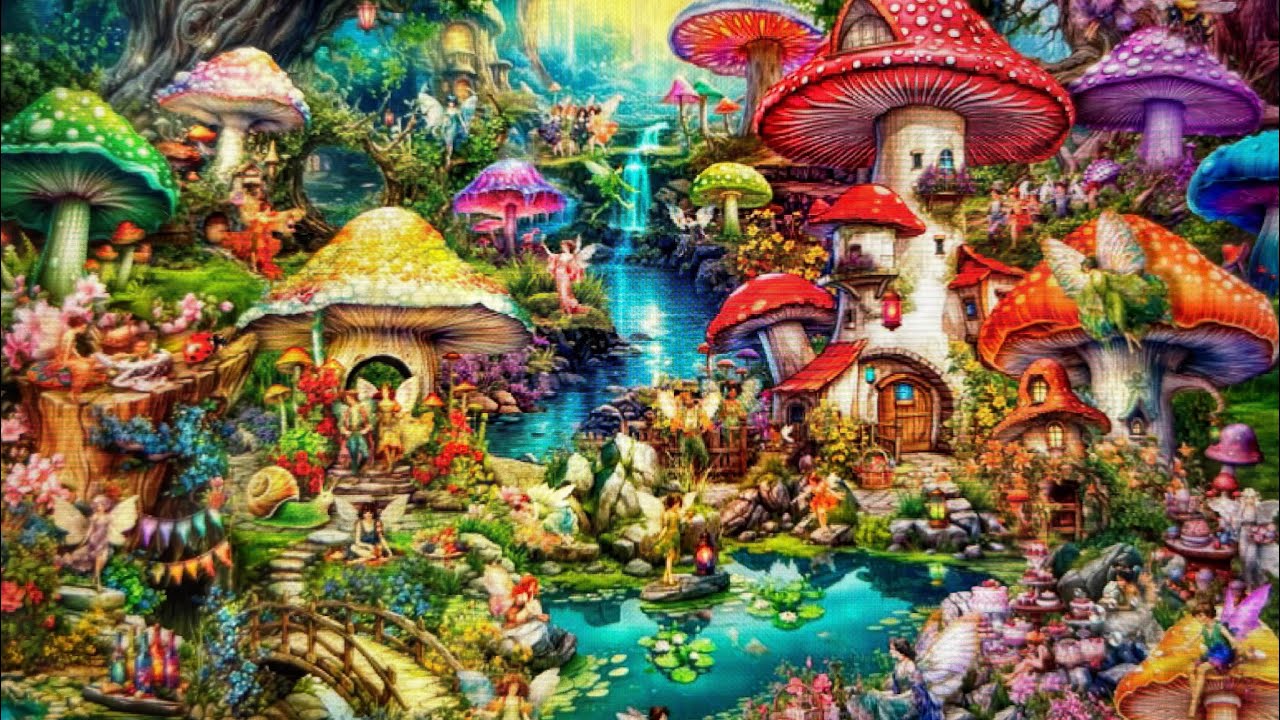 Stitch with me 1 HAED Merry Mushroom Village #crossstitch #heavenandearthdesigns #haed