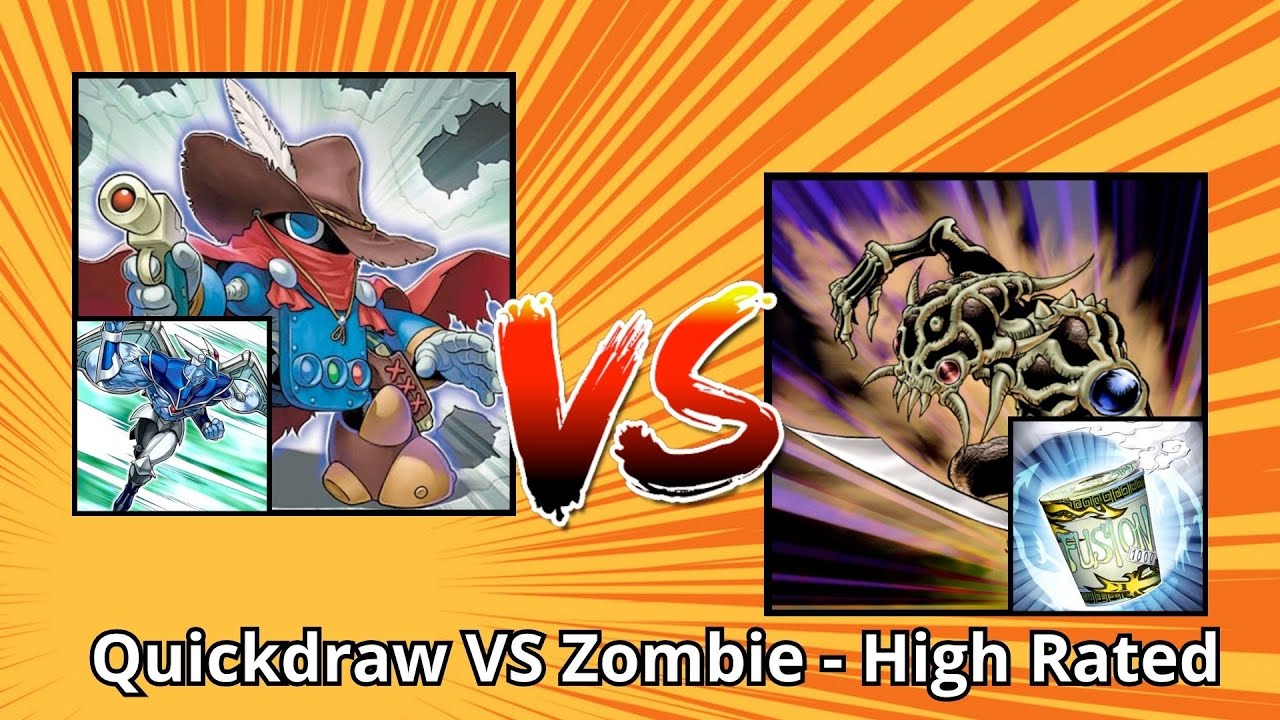 Quickdraw Hero VS Instant fusion Zombie - Edison High Rated Match - Instant noodles = instant win