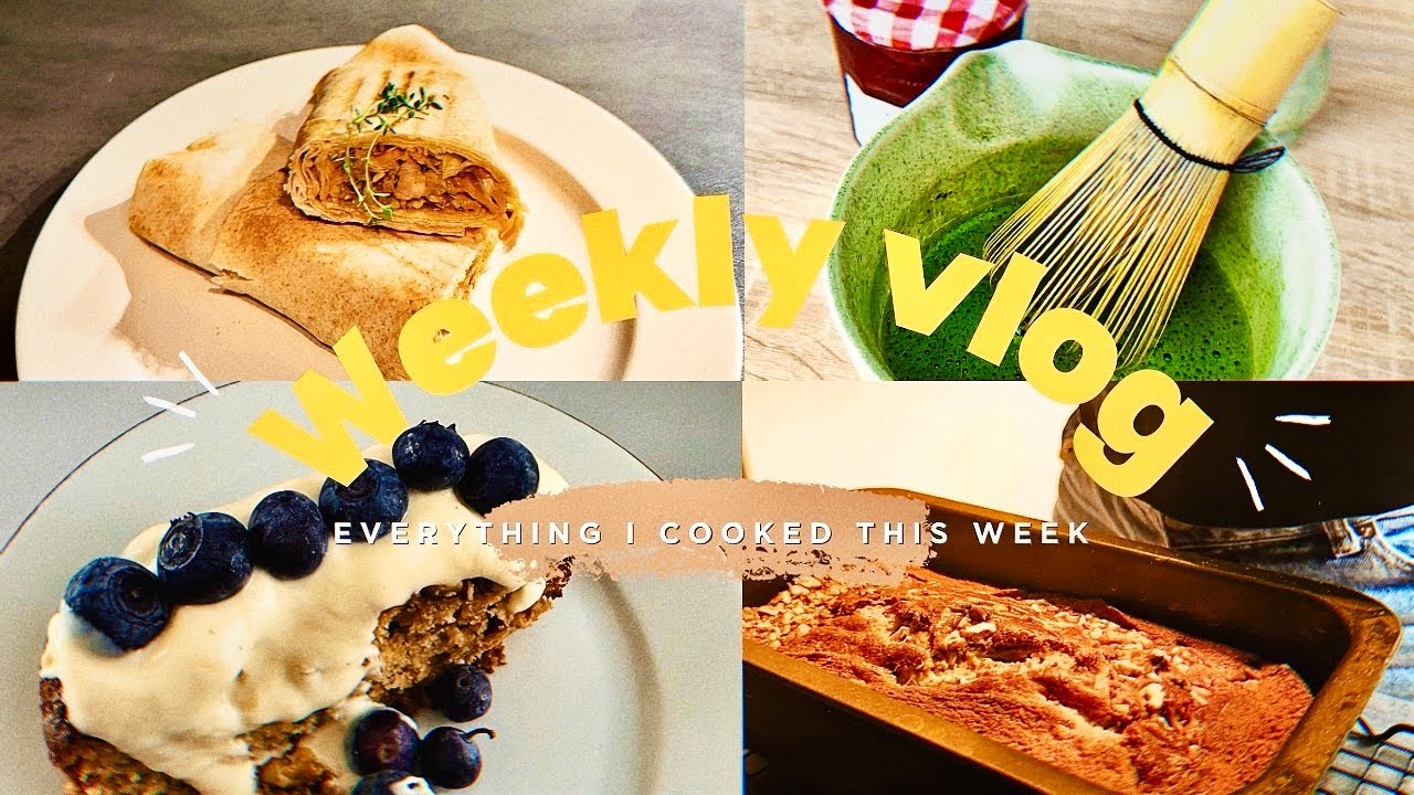 Living in 🇩🇪 | 🍌Banana Bread, Chicken Wraps | corporate life  •Daily Routine & Healthy Eats 🍌👩🏾‍💻 •