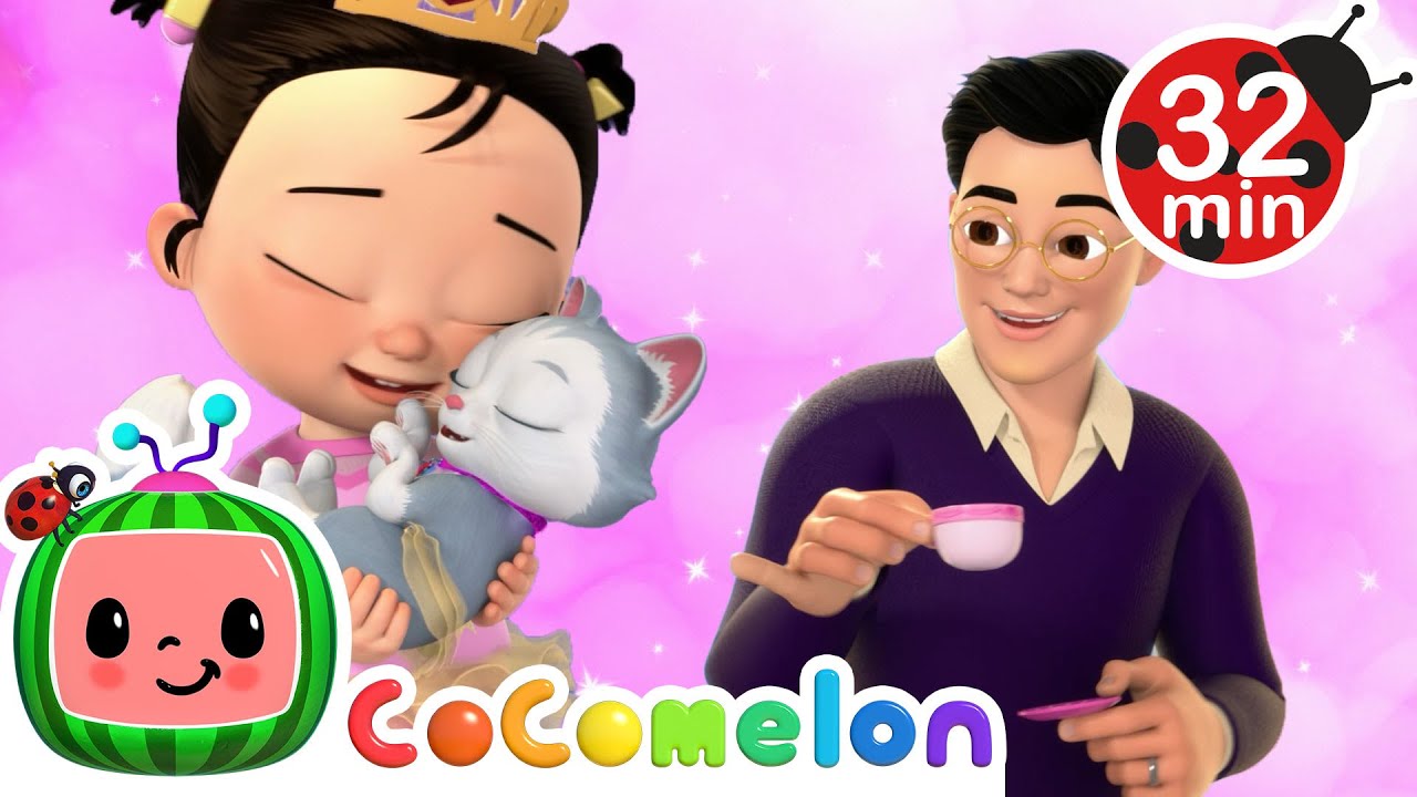 Hanging Out in Cece's World + More | Cocomelon | Moonbug Kids - Dreamland Music & Sparkle Party ✨💖