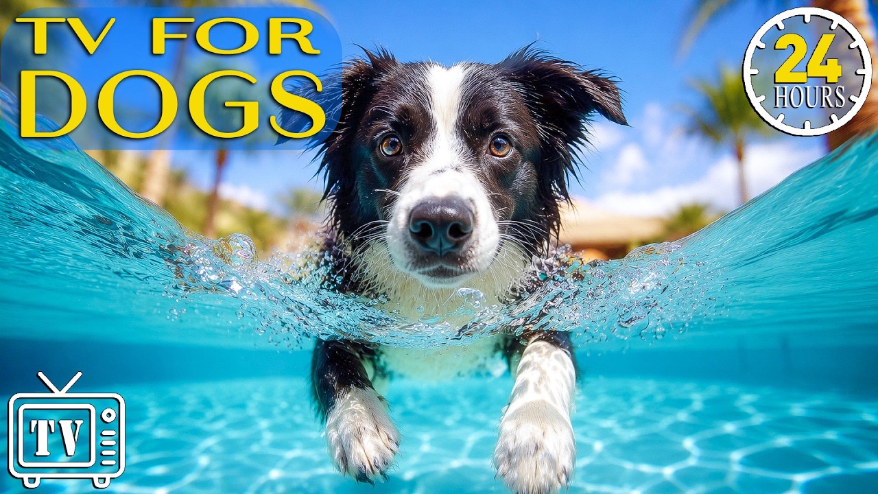 Dog TV All Day: Ultimate Entertainment for Dogs | Best Music for Dogs Home Alone & Anxiety Relief