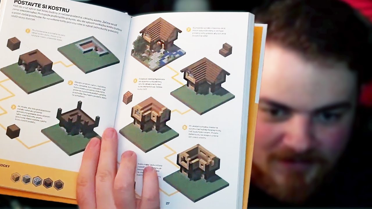 Hrám Minecraft Hardcore podľa oficiálnej knižky