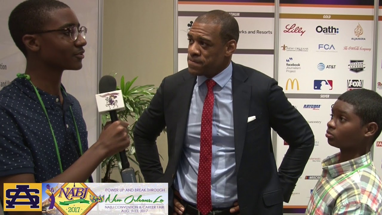 NABJ 2017: DeMarco Morgan (CBS News) interviewed by SA students