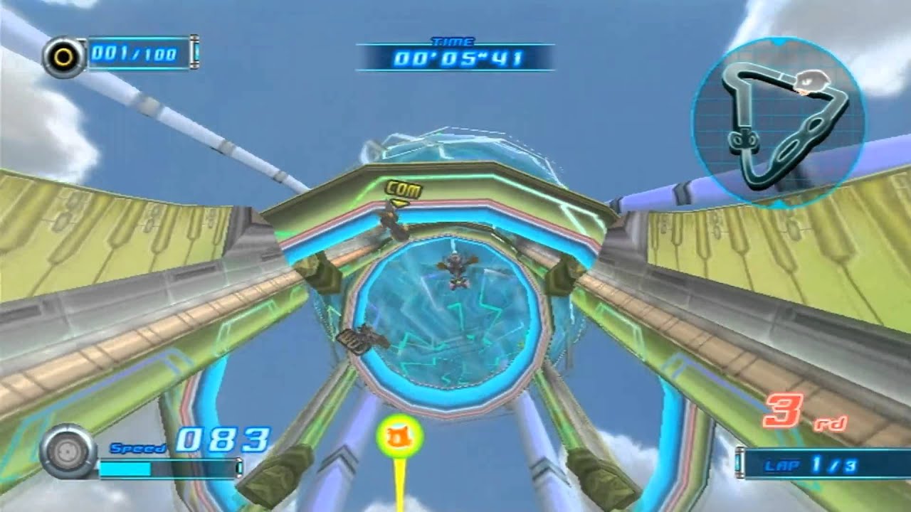 Sonic Riders Zero Gravity (Wii): All Attacks Compilation