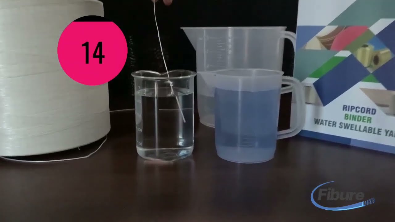 Water Swellable Yarn  |  Water Blocking Yarn - Fibure