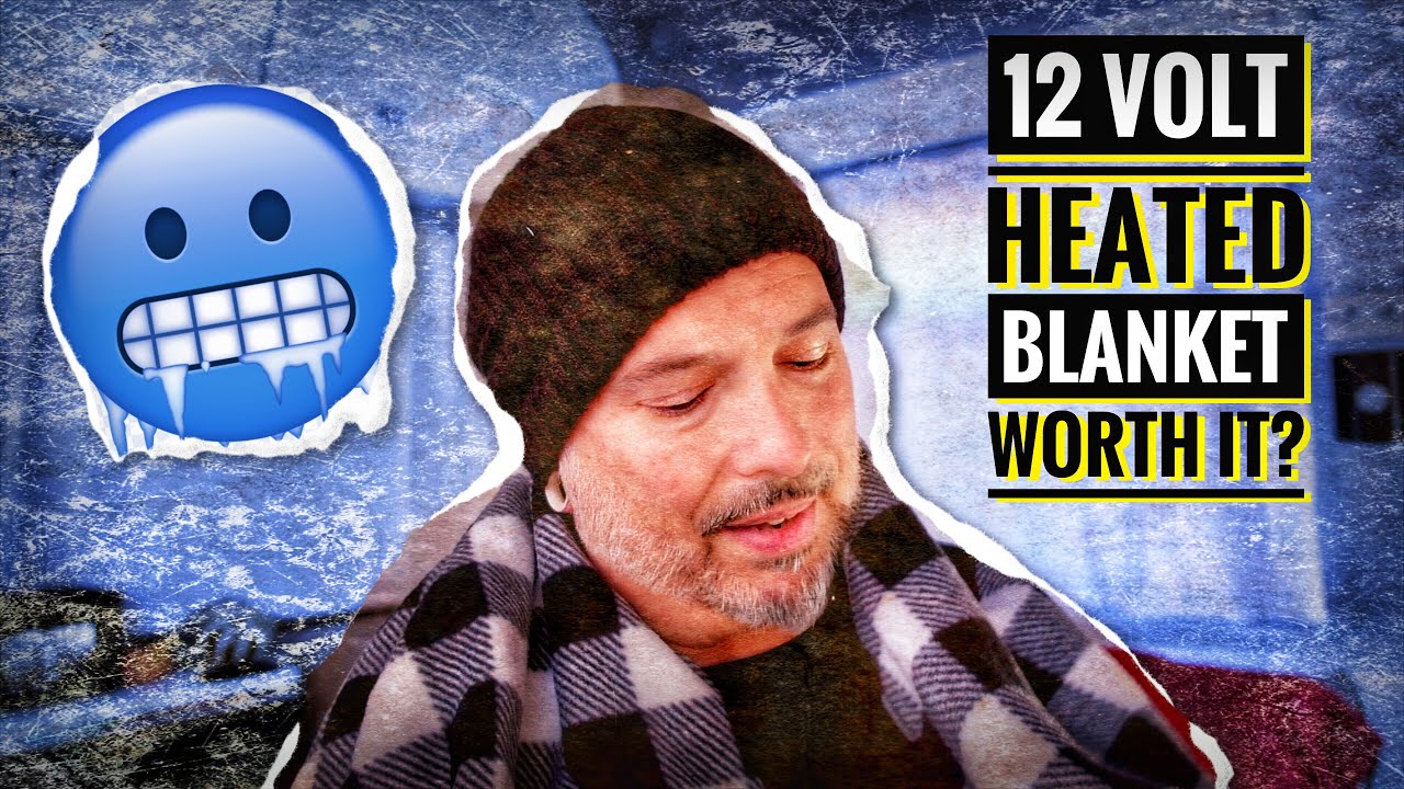 Is A 12 Volt Heated Blanket From Walmart Any Good? || 